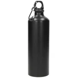 Boca za vodu aluminijska Hook 600ml mat s karabinom crna P60
