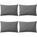 vidaXL Zunanje blazine 4 kosi 60x40 cm sive, (20768885) | Shoptok.si