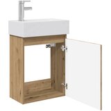  Jedinstveni ormar za kupaonicu s umivaonikom Hrast artisan | shoptok.hr