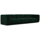 Makamii Temno zelena žametna sedežna garnitura 319 cm Ekahi – | Shoptok.si