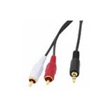 Wiretek kabl audio 5m bananica - 2x cinc | ePonuda.com