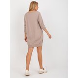 BASIC Feel Good Dress-RV-SK-7203.35P-dark beige | Shoptok.si