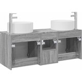  Set ormarića za kupaonicu 3 kom. Siva Sonoma 49,5 x 44,5 x 65,5 cm | Shoptok.si