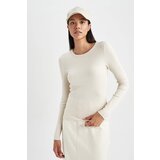Defacto Slim Fit Crew Neck Camisole Long Sleeve T-Shirt | shoptok.hr