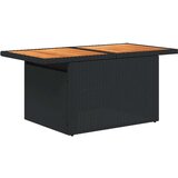 vidaXL 7-dijelni set vrtnih sofa od poliratana s jastucima crni | shoptok.hr