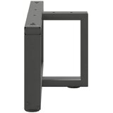  Noge za klub stolić T-oblika 2 kom antracit 60x25x(30-31) cm čelik | shoptok.hr