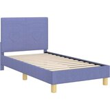  Otroški posteljni okvir z vznožjem Jeans modra 80 x 160 cm, (5000104700) | Shoptok.si