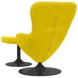 Jaja Stolica s Pufom Žuta Baršun | shoptok.hr