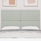  Uzglavlje Svijetlo siva 144 cm Baršun | shoptok.hr