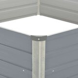  Vrtna Visoka Posuda za Biljke 129x129x45cm Pocinčani čelik boja | Eponuda.com