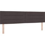  Postelja z vzmetnico Temno rjava in bela 180 x 200 cm Poliester, (5000127687) | Shoptok.si