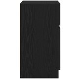 vidaXL Nočna omarica črna 39x35x65 cm inženirski les | Shoptok.si