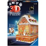 Ravensburger 3D sestavljanka hišica iz medenjakov ponoči 112371 | Shoptok.si