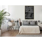  Poster - City Map: Hamburg (Dark) 30x45 | shoptok.hr