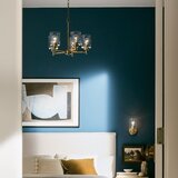  Kichler KL-WINSLOW5-NBR - Luster na lancu WINSLOW 5xE27/60W/230V mesing | Eponuda.com