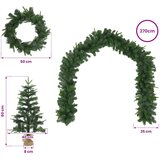  Set mini božićnih drvaca 60 cm PVC i PE Zelena | shoptok.hr