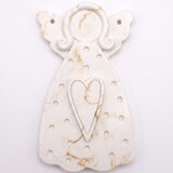  Viseći odljev Anđeo - Bijela / Zlatna / L KP41295 | shoptok.hr