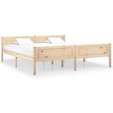  Posteljni okvir iz trdne borovine 180x200 cm | Shoptok.si