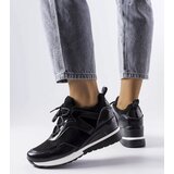 Gemre Black wedge sneakers Vinceza | Shoptok.si