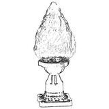 Opviq Vanjska zidna lampa BSU-68191-BSY-M1-B, 35 cm, E27, IP65, Crna | Eponuda.ba