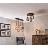 Dieter Knoll viseča Svetilka 15345-4lu Blacky | Shoptok.si