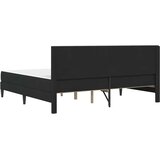  Okvir kreveta s madracem s uzglavljem Crna 180 x 200 cm Baršun | shoptok.hr