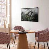  Plakat - Howling Wolf 90x60 Crni okvir | shoptok.hr