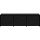 TV omarica z LED lučmi Črna Orehovina 140 x 34 x 40 cm, (5000112973) | Shoptok.si