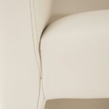Kondela Klubski fotelj, bež eko usnje, CUBA | Shoptok.si