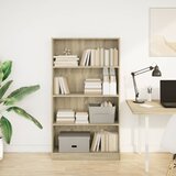  Regal za knjige boja hrasta 80x24x143 cm od konstruiranog drva | shoptok.hr