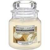 Yankee Candle Home Inspiration sveča v kozarcu Vanilla Frosting - Small | Shoptok.si