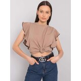 FANCY Blouse-FA-BZ-7063.53P-dark beige | ePonuda.com