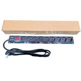 ExeLink Razvodni PDU panel za rack 19 in, sa 9 utičnih mesta, kabl 2m (aluminijum) ( EXE119 ) Cene