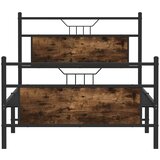  Okvir kreveta bez madraca boja hrasta 100 x 190 cm drveni | shoptok.hr