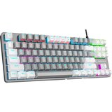 Tastatura gaming RAMPAGE Snug K14 Gray/White Red Switch Mechanical Gaming Keyboard ENGLISH Layout English Rainbow TKL, 41855 | Eponuda.ba