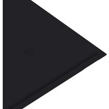  Klupa s crnim jastukom 112 cm od masivne tikovine | shoptok.hr