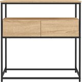  Konzolni stolić Sonoma hrast 75x40x75 cm Konstruirano drvo | shoptok.hr