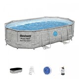 Montažni bazen 16 x 10 FT 488 x 305 x 107 cm Power Steel BESTWAY u