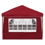  Rastezljivi šator za zabave 575 x 288 x 245 cm Tamno crvena | shoptok.hr