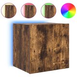  Zidni TV ormarić s LED svjetlima boja hrasta 40,5 x 35 x 40 cm | Eponuda.com