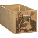 Five kutija za odlaganje 15X31X14,5 cm karton/pp/bambus braon 174577 Cene