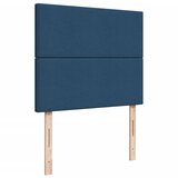  Krevet s oprugama i madracem plavi 120 x 200 cm od tkanine | shoptok.hr