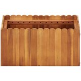 vidaXL Visoka greda 50x30x25 cm trden akacijev les | Shoptok.si