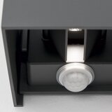 Orion AL 11-1314 - LED spoljašnje zidno svetlo sa senzorom CUBE-S LED/13W/230V IP54 antracit | Eponuda.com