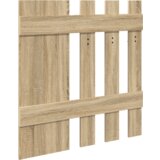 vidaXL Vješalica za kapute na zidu sonoma hrast 100 x 10 x 100 cm | shoptok.hr