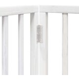 vidaXL Vrata za pse s vratašcima 8 panela sklopiva 640 cm drvo topole | shoptok.hr