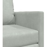SOFA na ravnanju - Convertible Baršun 74x77x81 cm Svjetlosiva | shoptok.hr