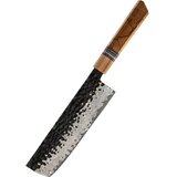 IZMAEL Damaskovski kuhinjski nož ZE-37432 - Nakiri / Smeđa | shoptok.hr
