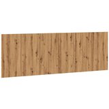 Maison Chic posteljno vzglavje - vzglavna omarica - nočna omarica artisan hrast 240x1,5x80 cm inženirski les, (21707460) Cene