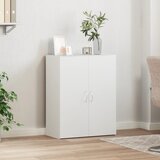 Ormarić za spise bijeli 60 x 32 x 77,5 cm od konstruiranog drva | shoptok.hr